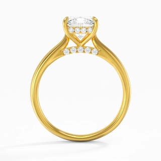 2.00ct Moissanite Engagement Ring 14K Gold