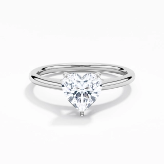 Éternel Cœur 1.00ct Moissanite Bague de fiançailles