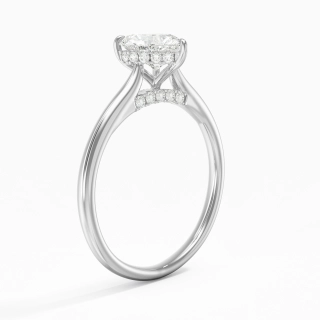 Éternel Cœur 1.00ct Moissanite Bague de fiançailles