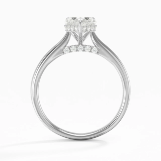 Éternel Cœur 1.00ct Moissanite Bague de fiançailles