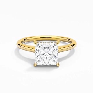 Éternel Princesse 1.50ct Moissanite Bague de fiançailles