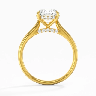 2.00ct Moissanite Engagement Ring 14K Gold