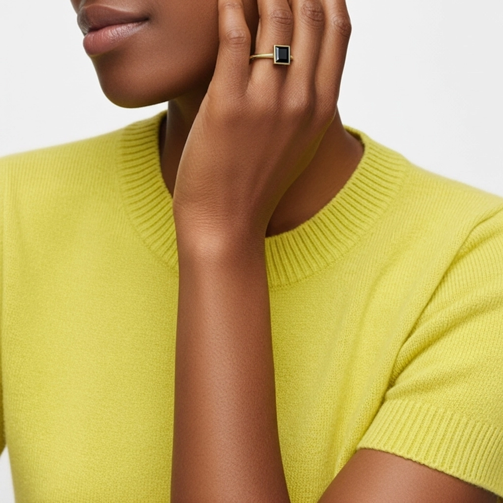 Understated Princess 2.00ct Moissanite Engagement Ring