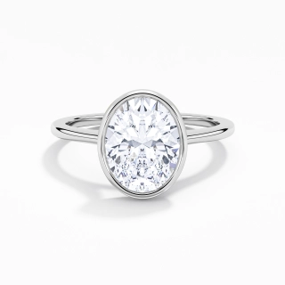 2.00ct Moissanite Bague de fiançailles Argent sterling 925