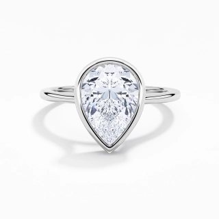 2.00ct Moissanite Engagement Ring 925 Sterling Silver