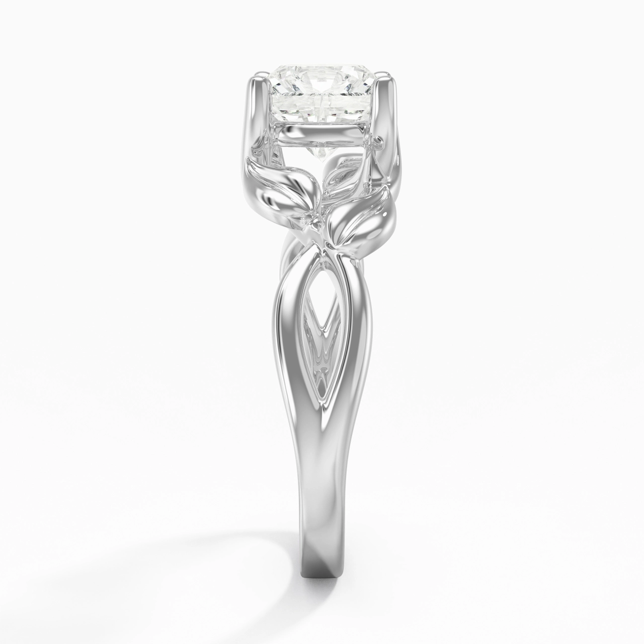 2.00ct Moissanite Bague de fiançailles Argent sterling 925