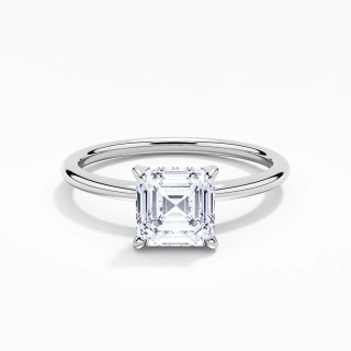 1.50ct Moissanite Engagement Ring 925 Sterling Silver