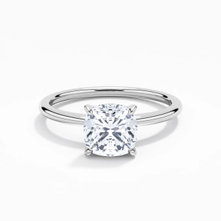 1.50ct Moissanite Engagement Ring 925 Sterling Silver