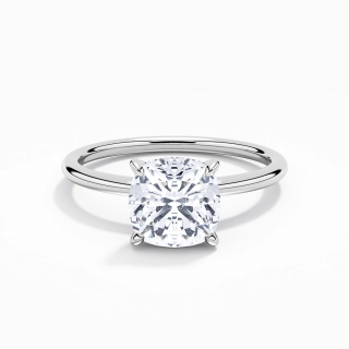 1.50ct Moissanite Engagement Ring 925 Sterling Silver