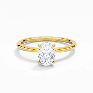 2.00ct Moissanite Engagement Ring 14K Gold