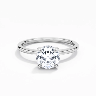 1.50ct Moissanite Engagement Ring 925 Sterling Silver