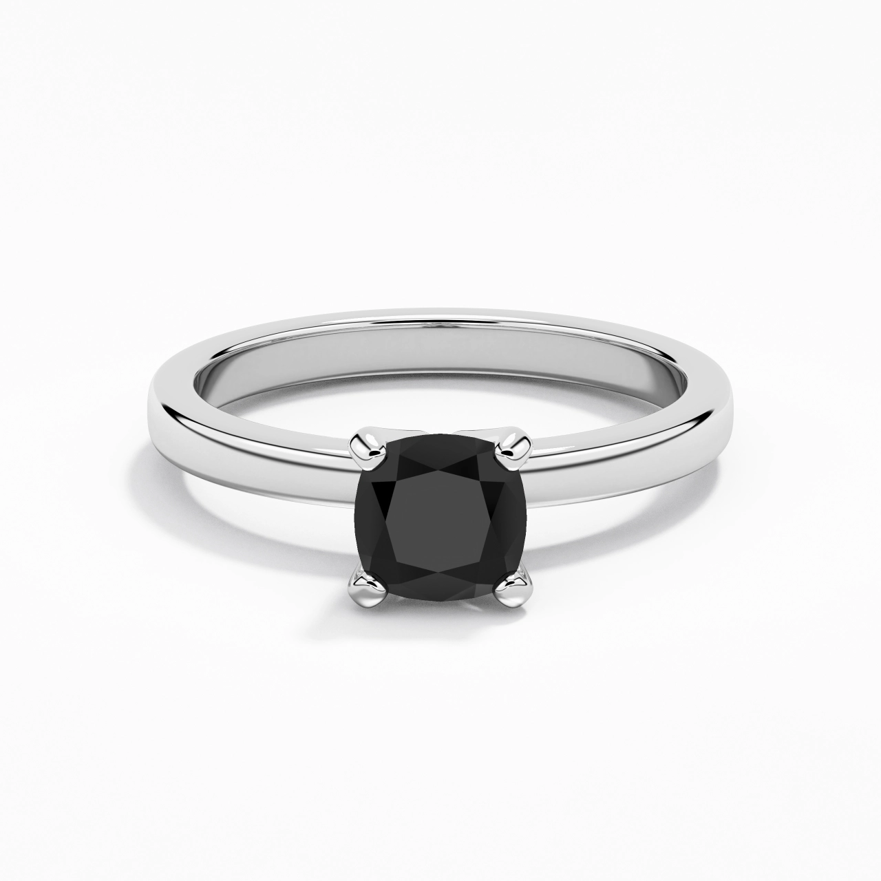 1.50ct 1.00ct Moissanite Cubic Zirconia Engagement Ring 925 Sterling Silver