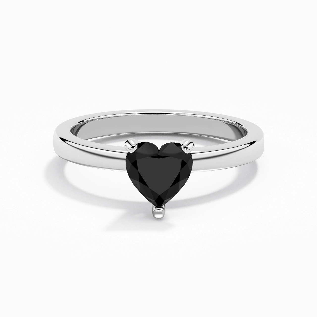 1.50ct 1.00ct Moissanite Cubic Zirconia Engagement Ring 925 Sterling Silver