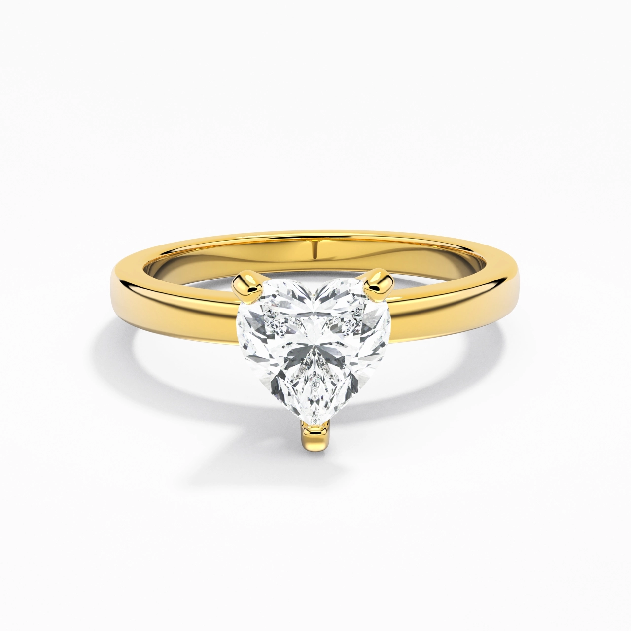 1.50ct 1.00ct Moissanite Moissanite Engagement Ring 925 Sterling Silver