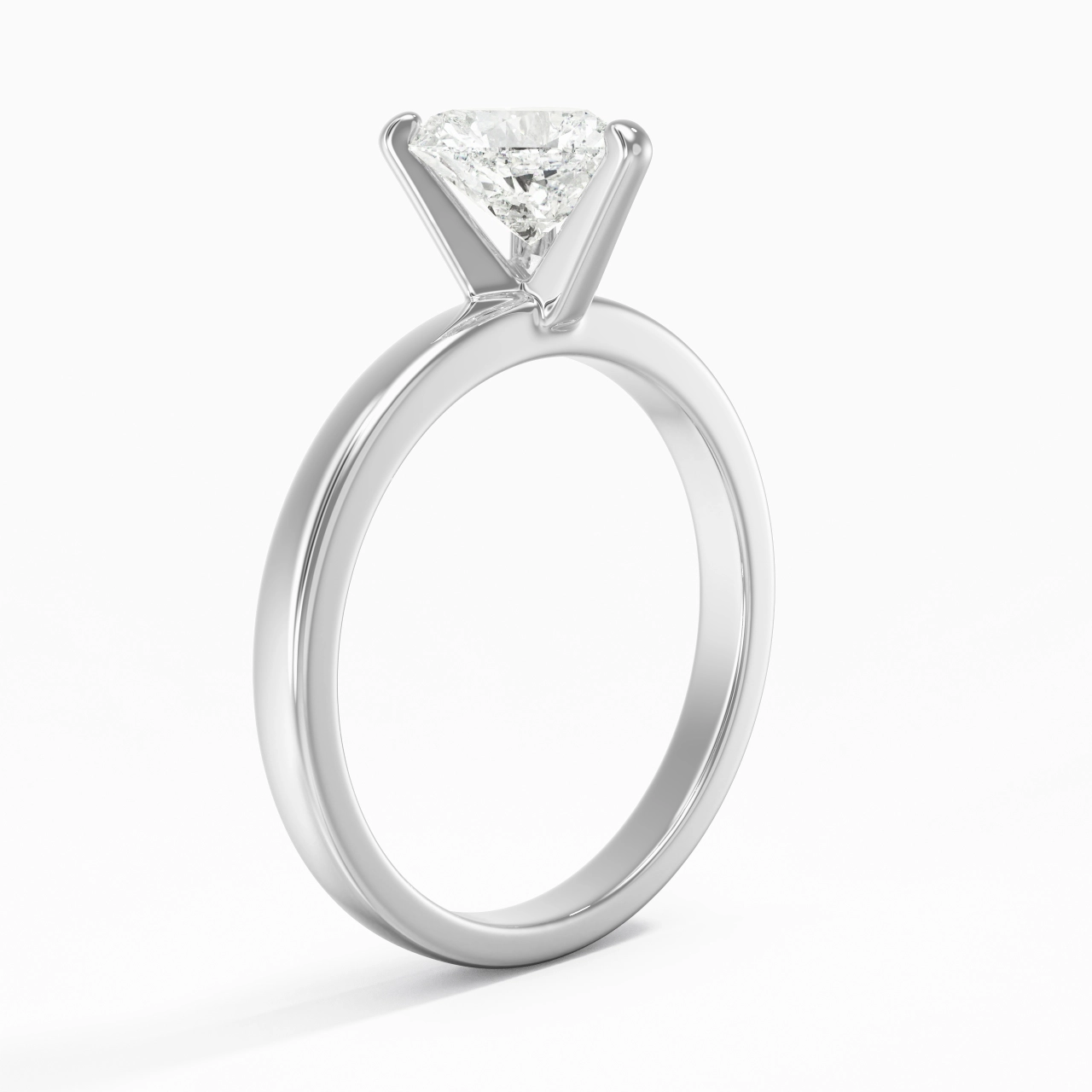 1.50ct 1.00ct Moissanite Moissanite Engagement Ring 925 Sterling Silver