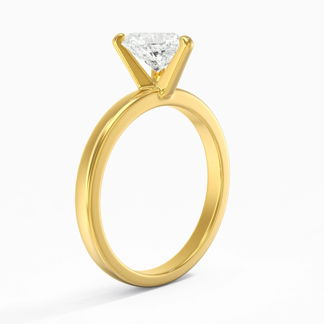 1.50ct 1.00ct Moissanite Moissanite Engagement Ring 925 Sterling Silver