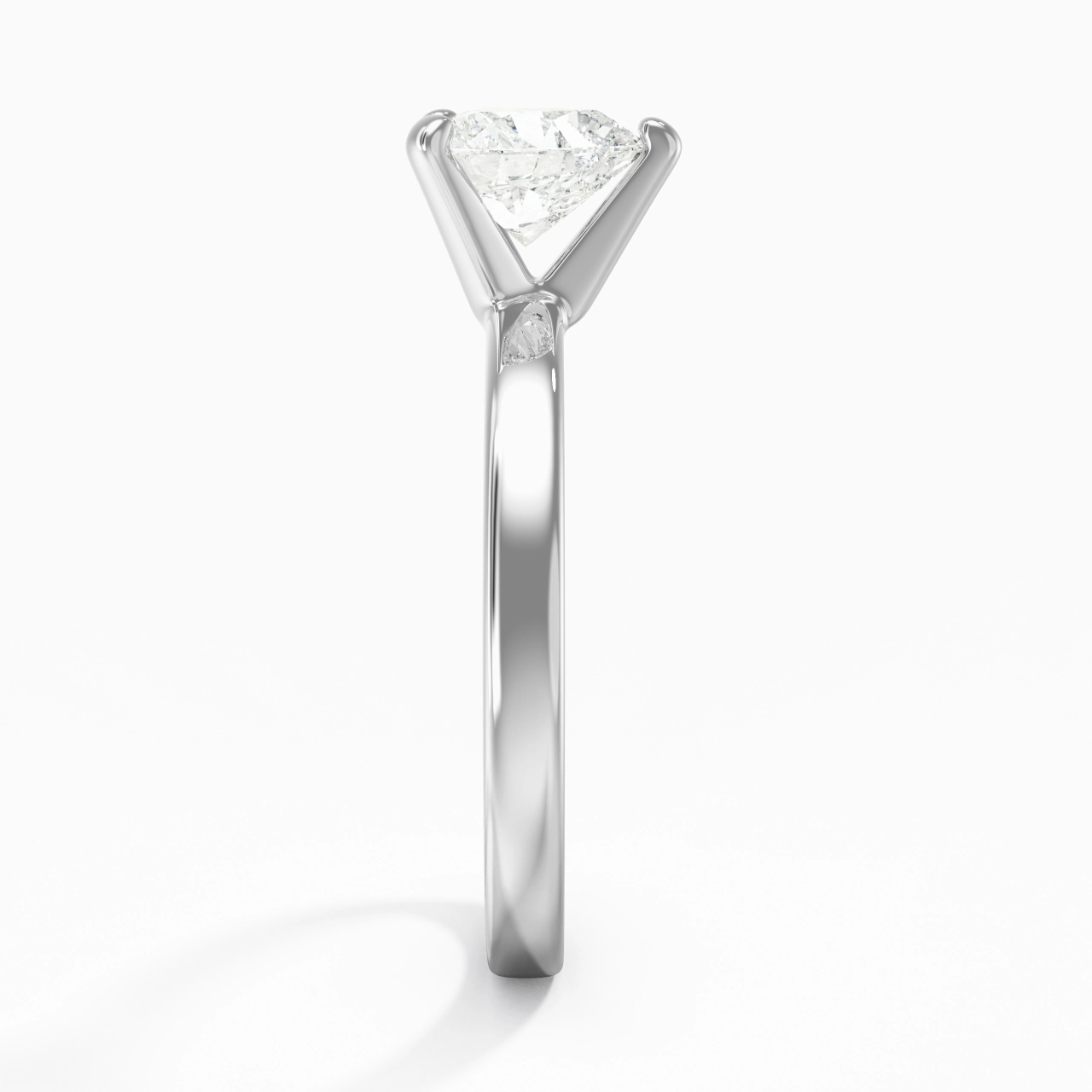 1.50ct 1.00ct Moissanite Moissanite Engagement Ring 925 Sterling Silver