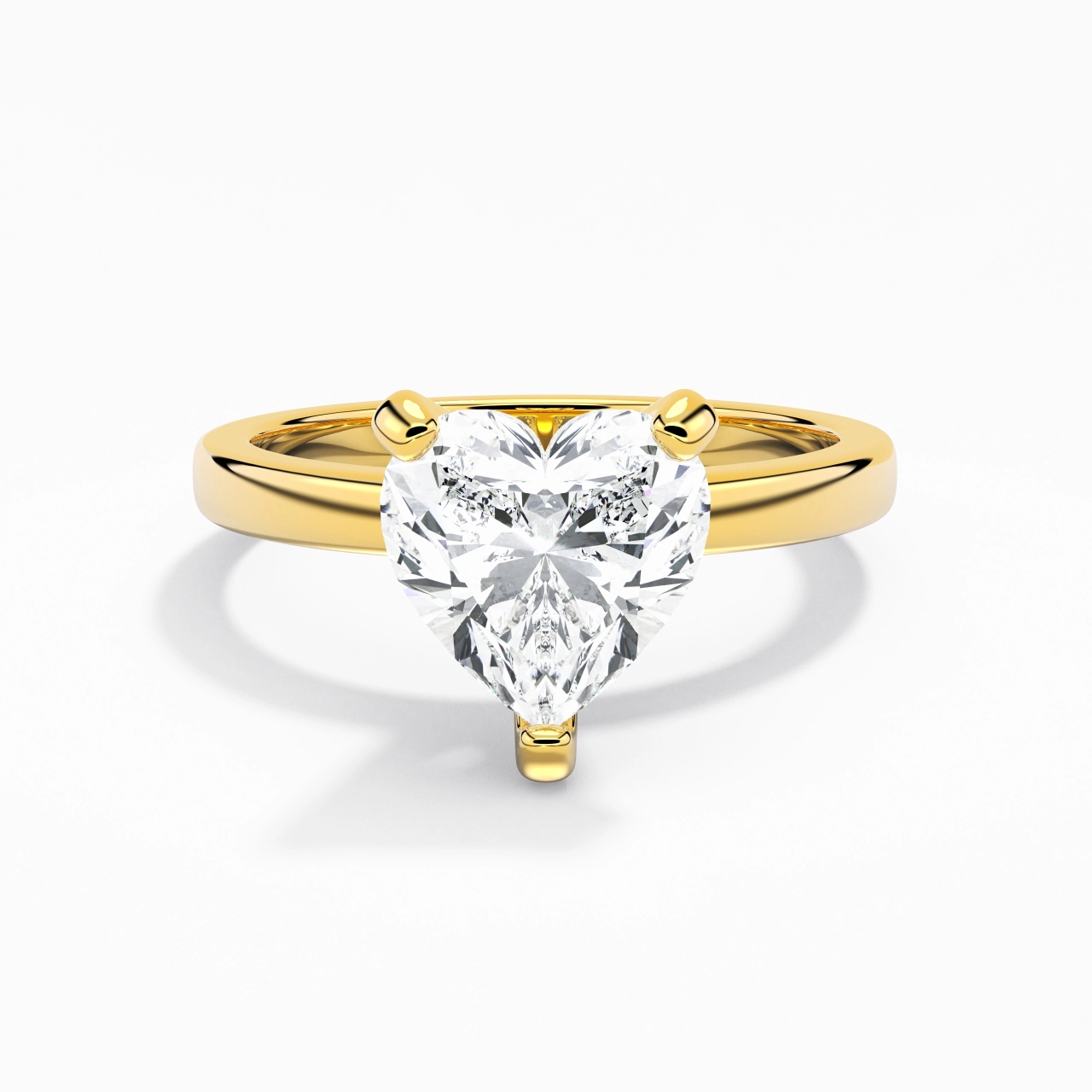1.50ct 2.00ct Moissanite Moissanite Engagement Ring 925 Sterling Silver