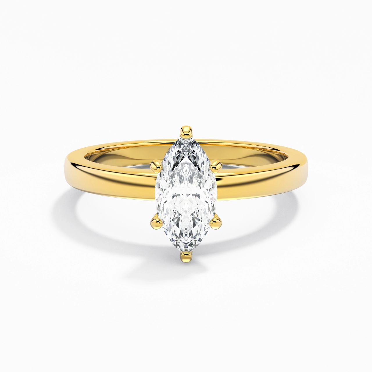 1.50ct 0.80ct Moissanite Moissanite Engagement Ring 925 Sterling Silver