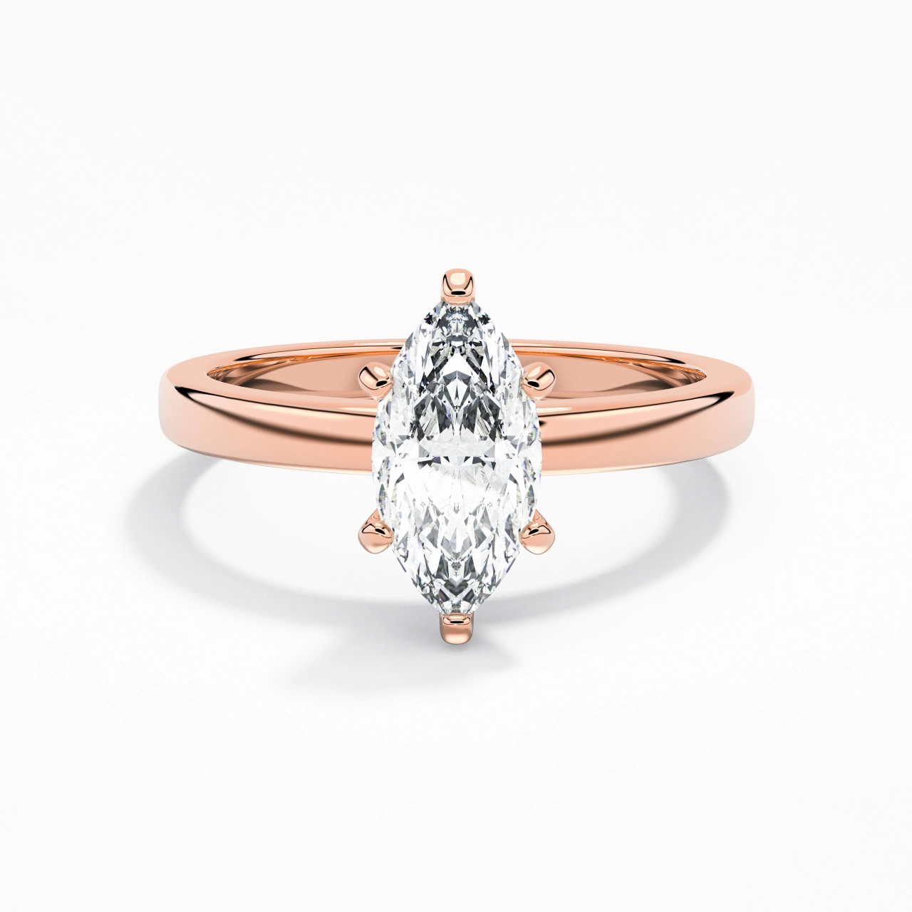 1.50ct 1.00ct Moissanite Cubic Zirconia Engagement Ring 925 Sterling Silver