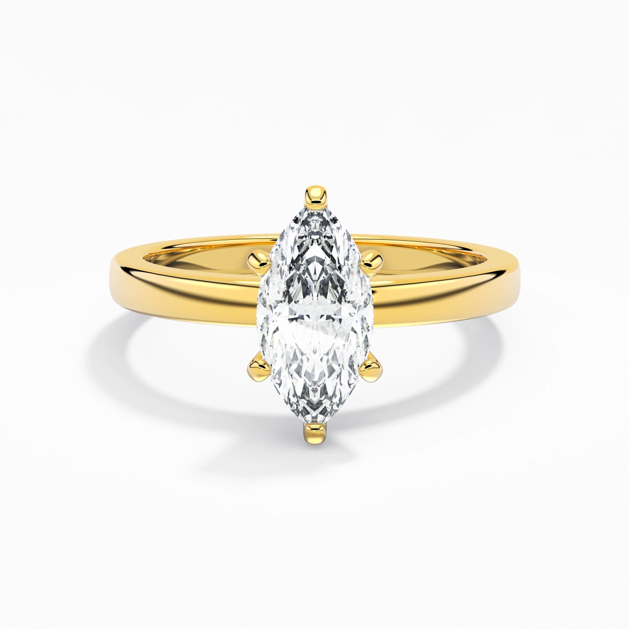 1.50ct 1.00ct Moissanite Moissanite Engagement Ring 925 Sterling Silver