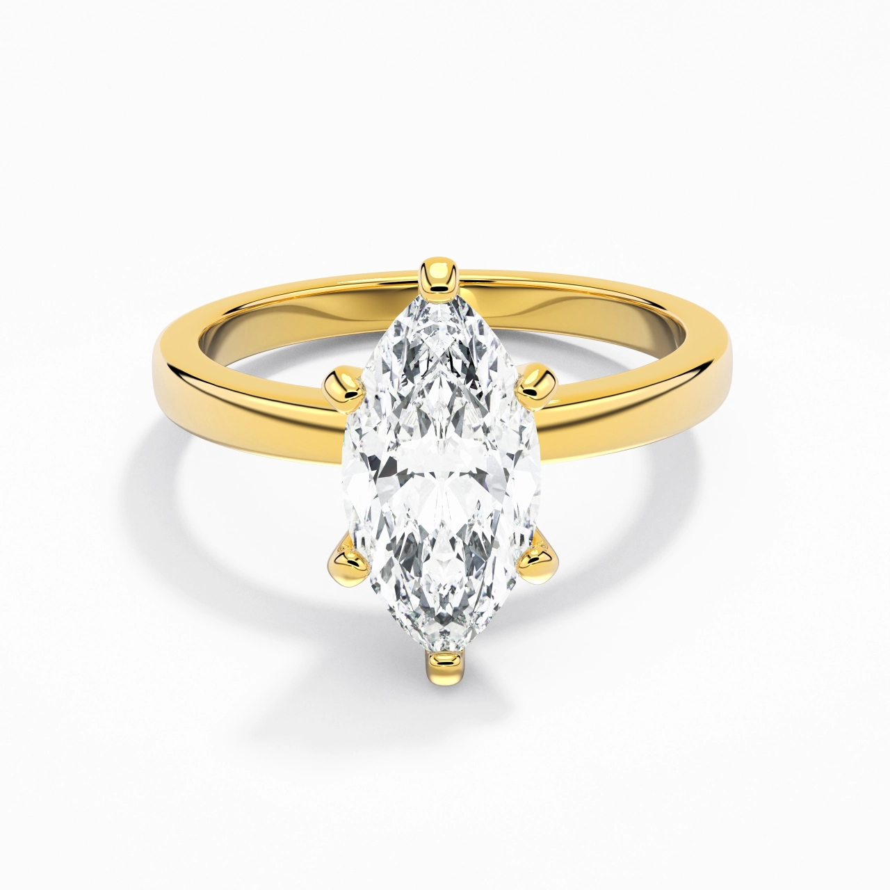 1.50ct 2.00ct Moissanite Cubic Zirconia Engagement Ring 925 Sterling Silver
