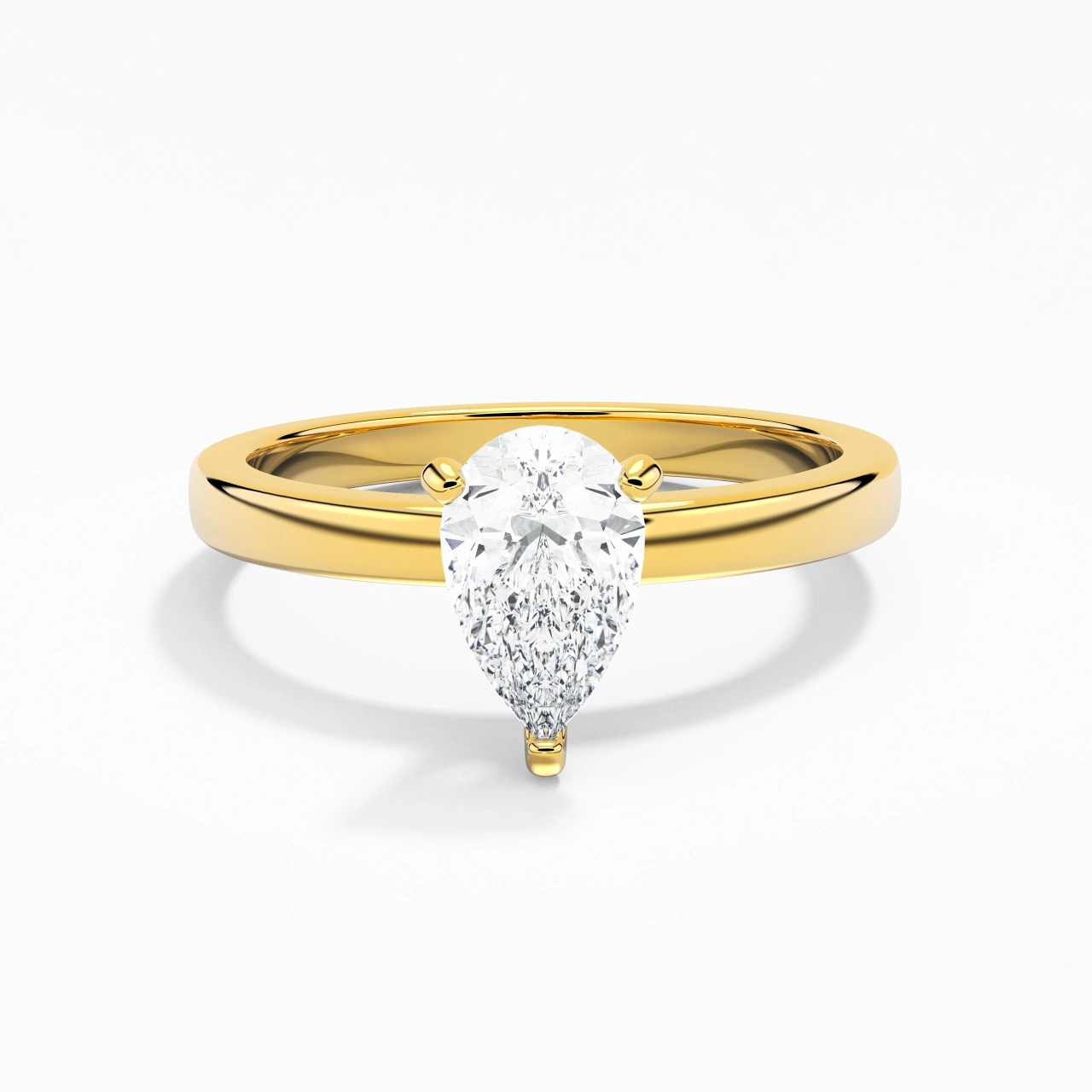 1.50ct 1.00ct Moissanite Moissanite Engagement Ring 925 Sterling Silver