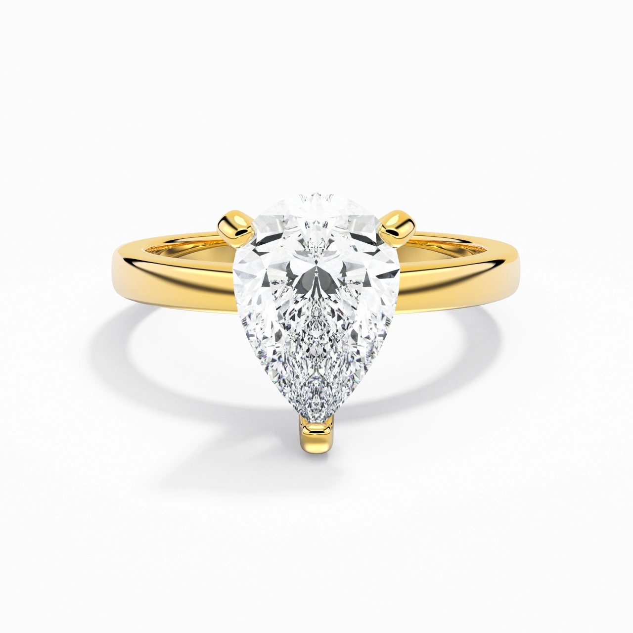 1.50ct 2.00ct Moissanite Moissanite Engagement Ring 925 Sterling Silver