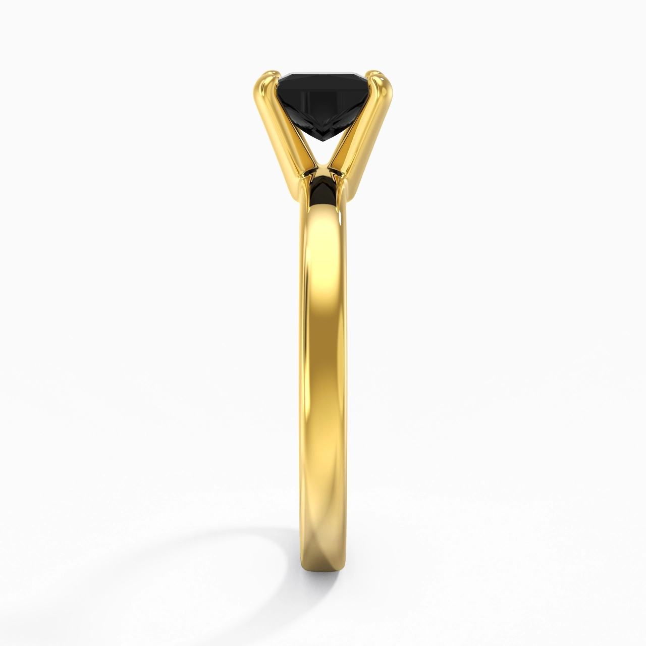 1.50ct 1.00ct Moissanite Zircon cubique Bague de fiançailles Argent sterling 925