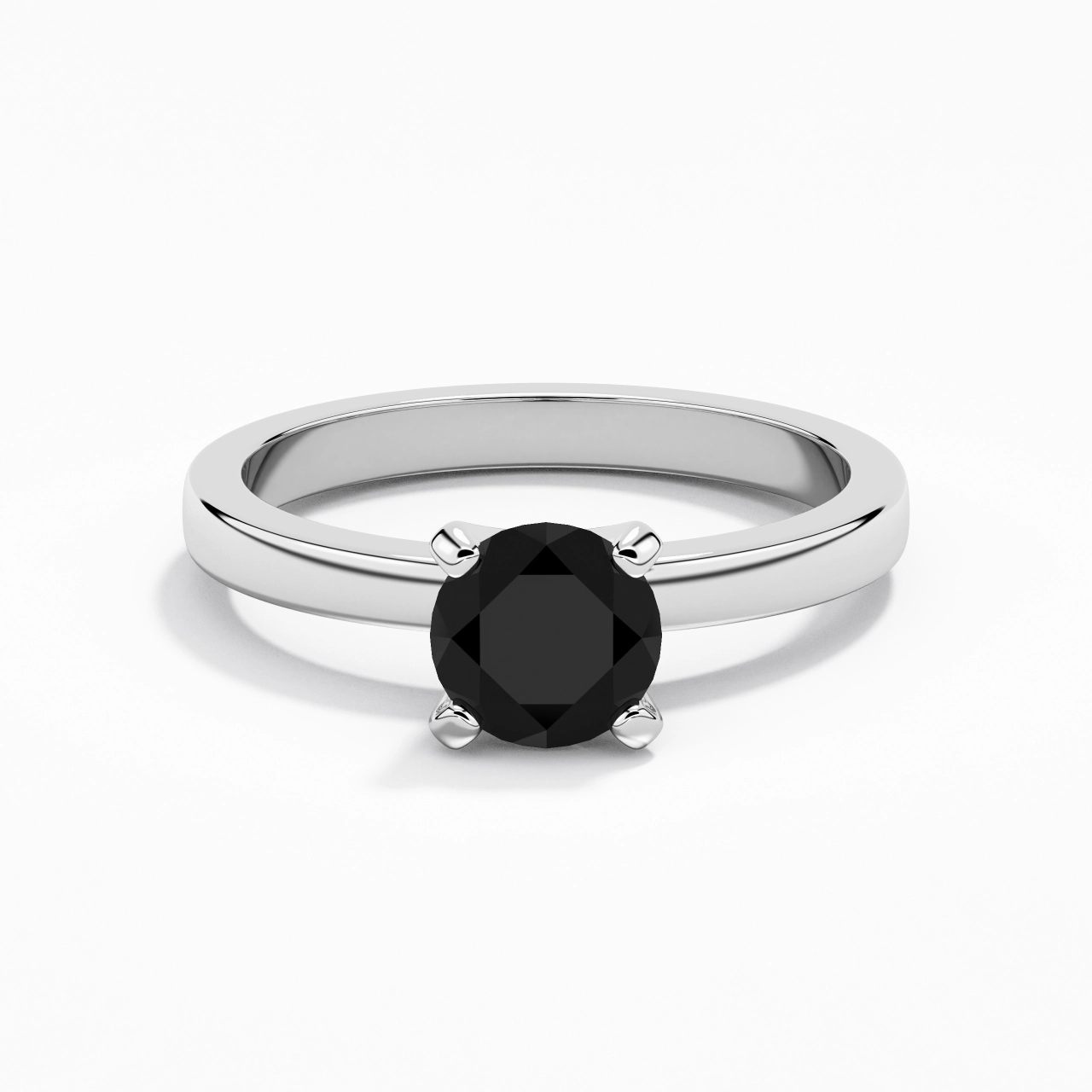 1.50ct 1.00ct Moissanite Cubic Zirconia Engagement Ring 925 Sterling Silver
