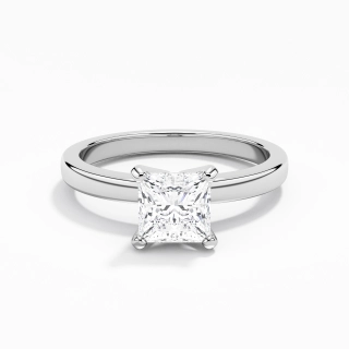 1.00ct Moissanite Engagement Ring 925 Sterling Silver