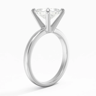 2.00ct Moissanite Engagement Ring Platinum