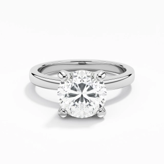 2.00ct Moissanite Engagement Ring Platinum