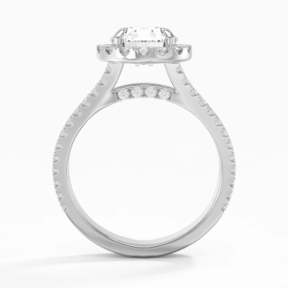 Glory Round 1.50ct Moissanite Engagement Ring