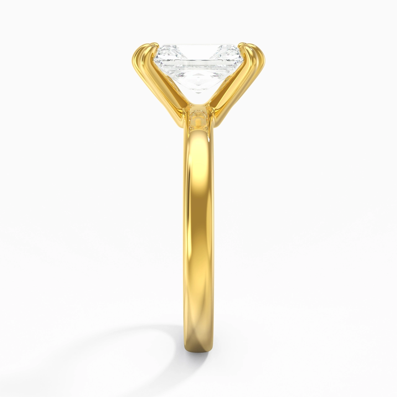 2.00ct Moissanite Moissanite Engagement Ring 14K Gold