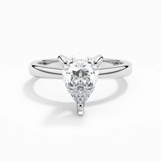 1.50ct Moissanite Engagement Ring 925 Sterling Silver