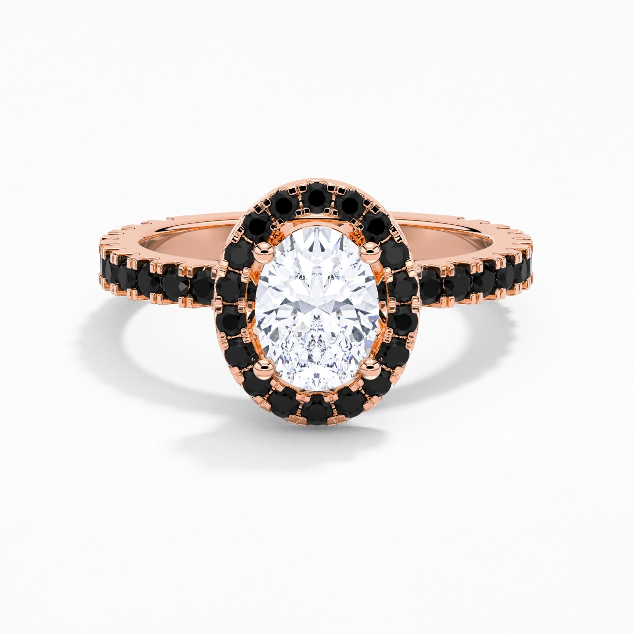 Delicate Oval 1.50ct Cubic Zirconia Engagement Ring