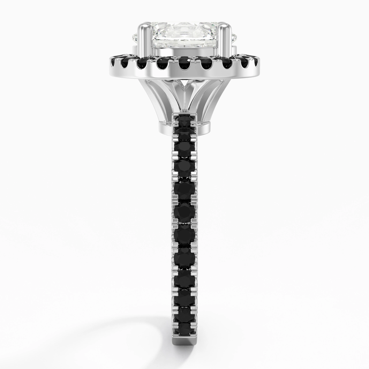 Délicat Ovale 2.00ct Zircon cubique Bague de fiançailles