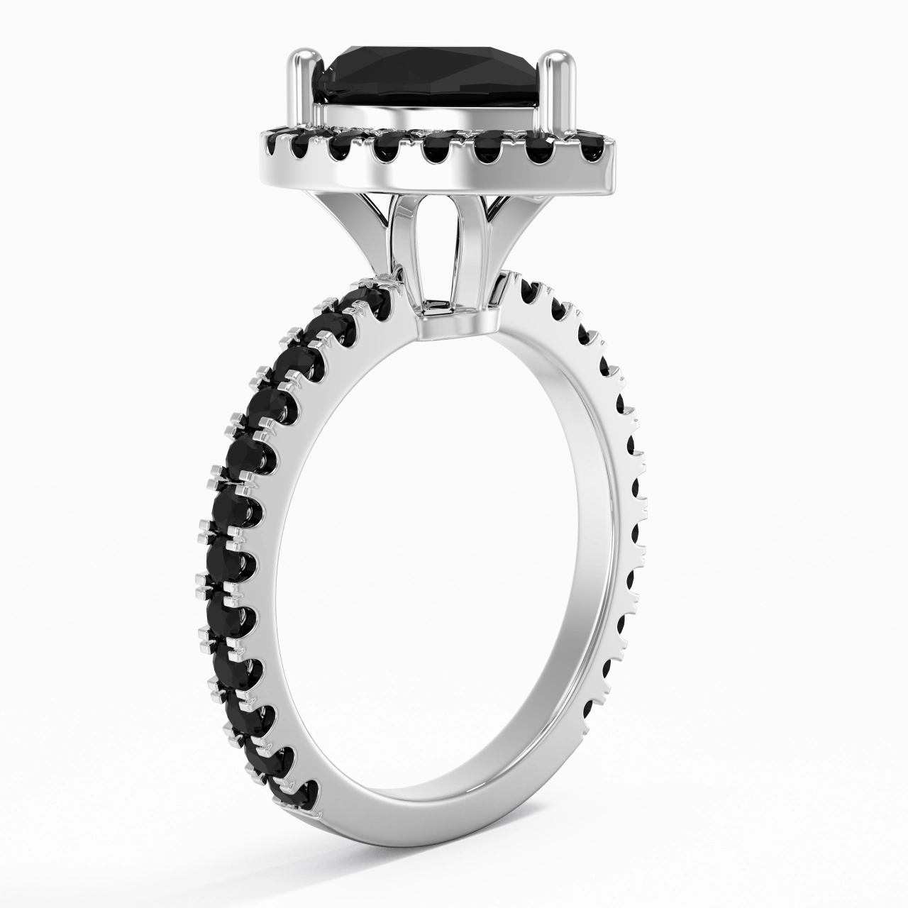 Delicado Pera 2.00ct Circonio cúbico Anillo de Compromiso