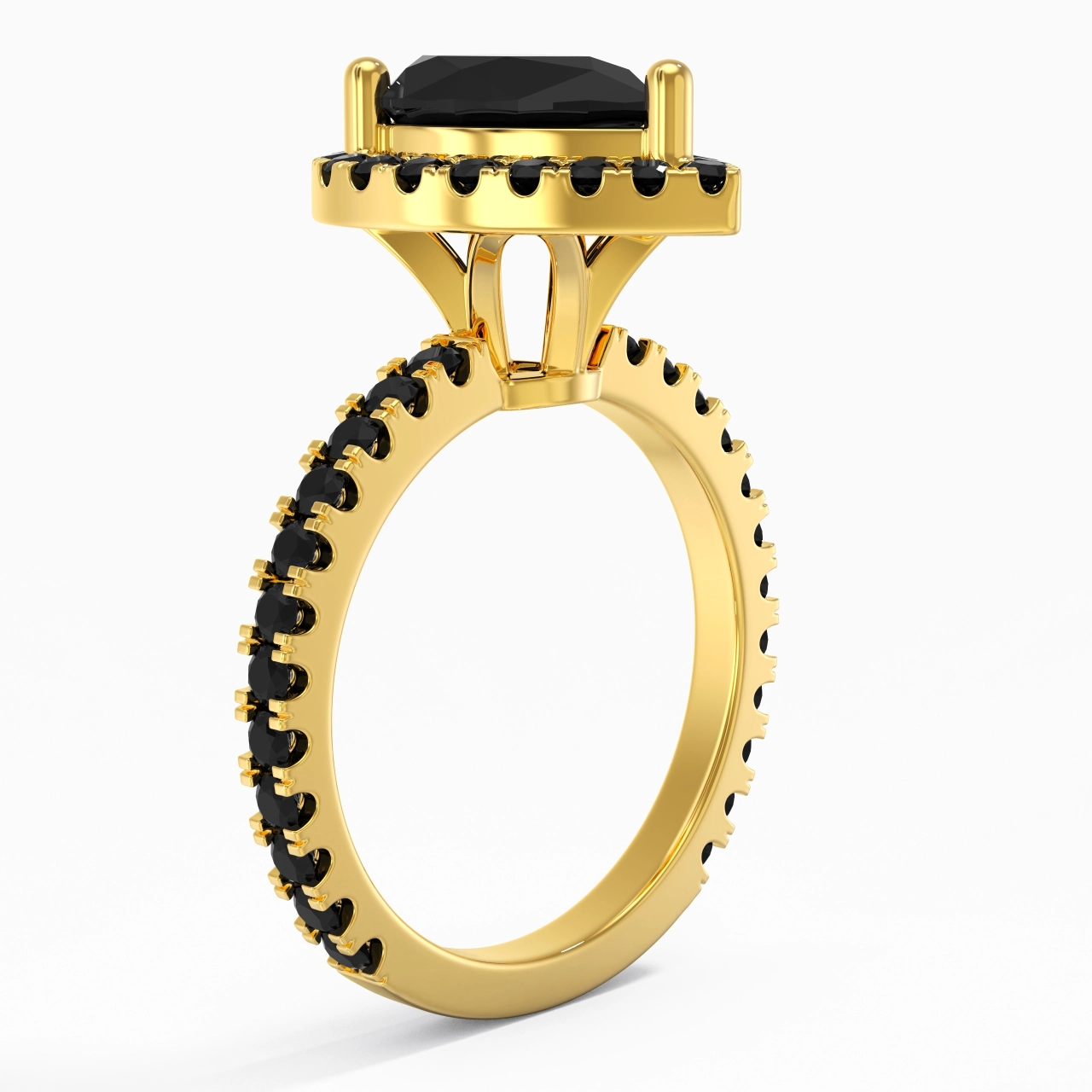 Delicado Pera 2.00ct Circonio cúbico Anillo de Compromiso