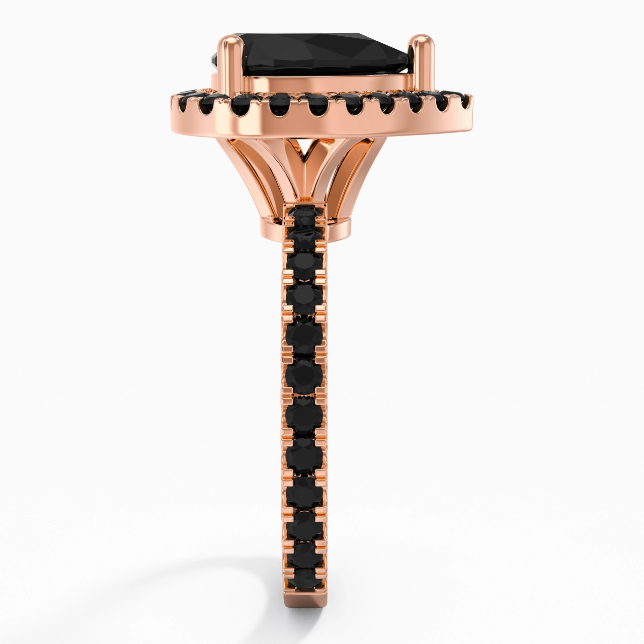 Delicado Pera 2.00ct Circonio cúbico Anillo de Compromiso