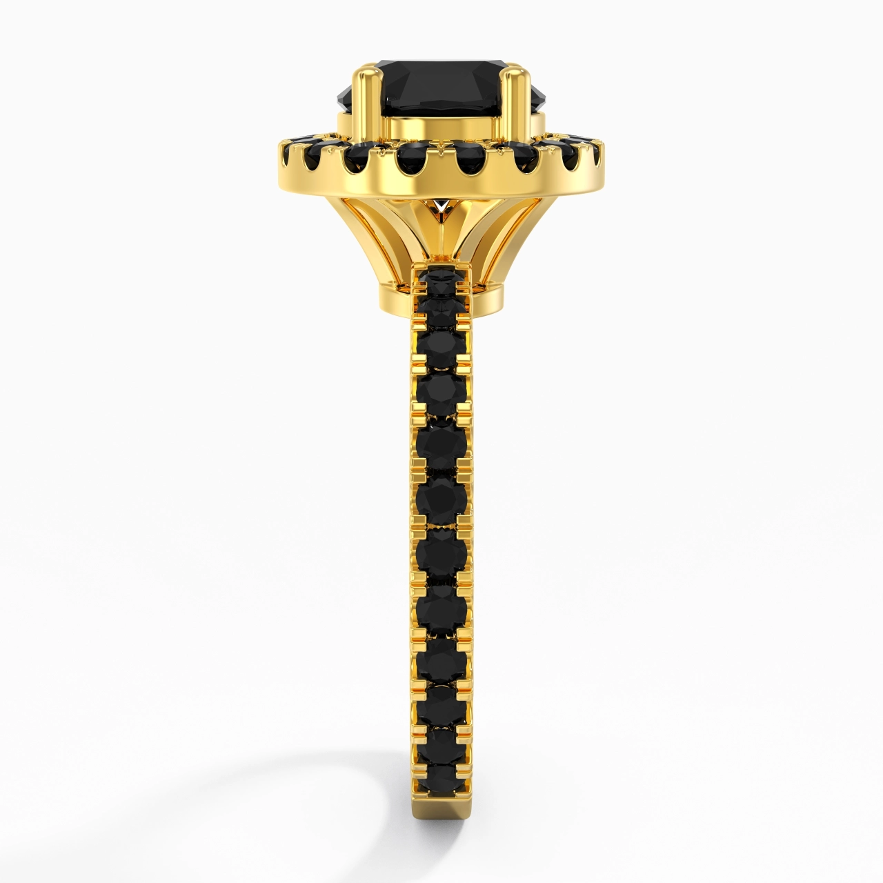 Délicat Rond 1.50ct Zircon cubique Bague de fiançailles