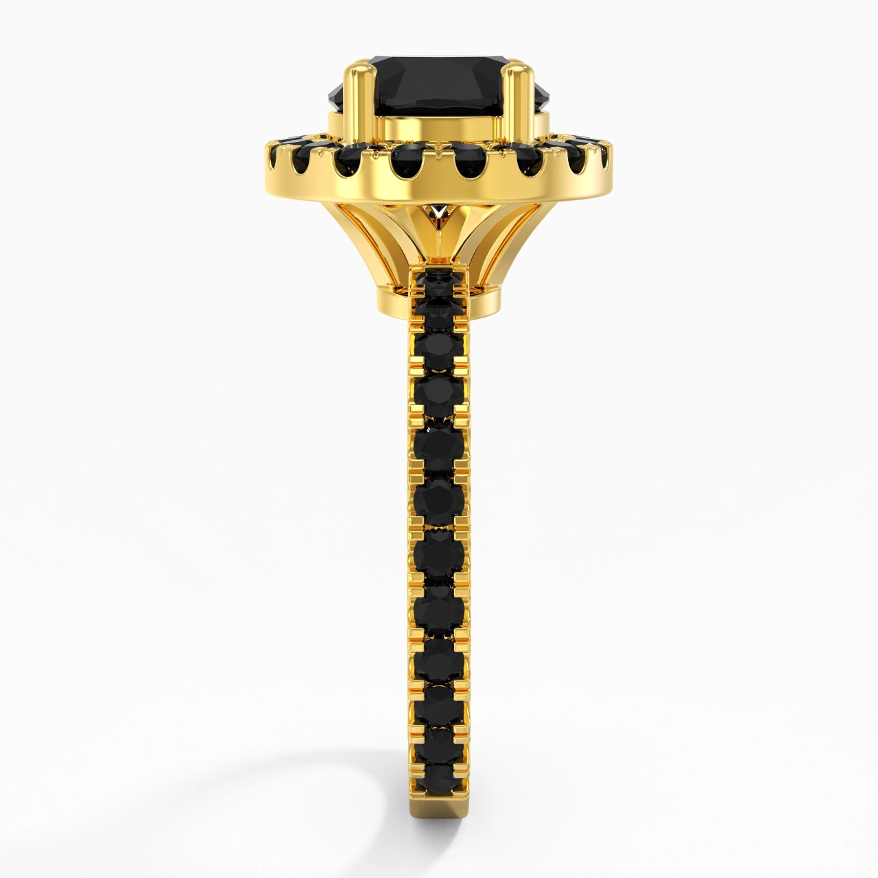 Délicat Rond 2.00ct Zircon cubique Bague de fiançailles