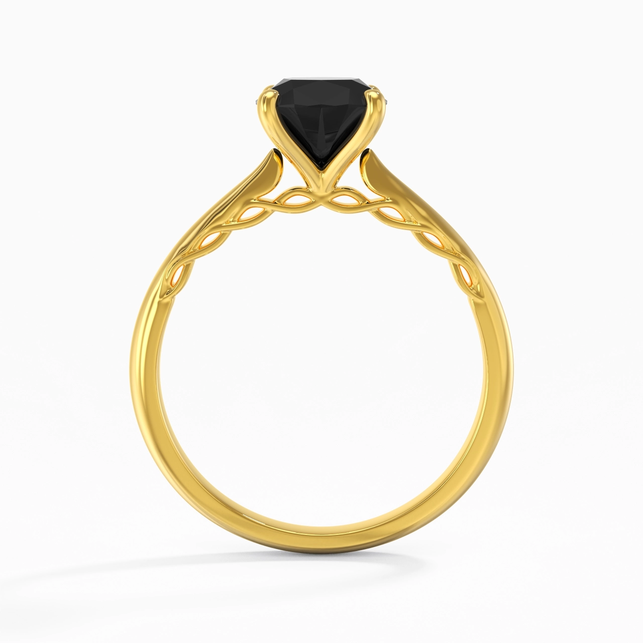 Understated Cushion 1.50ct Cubic Zirconia Engagement Ring