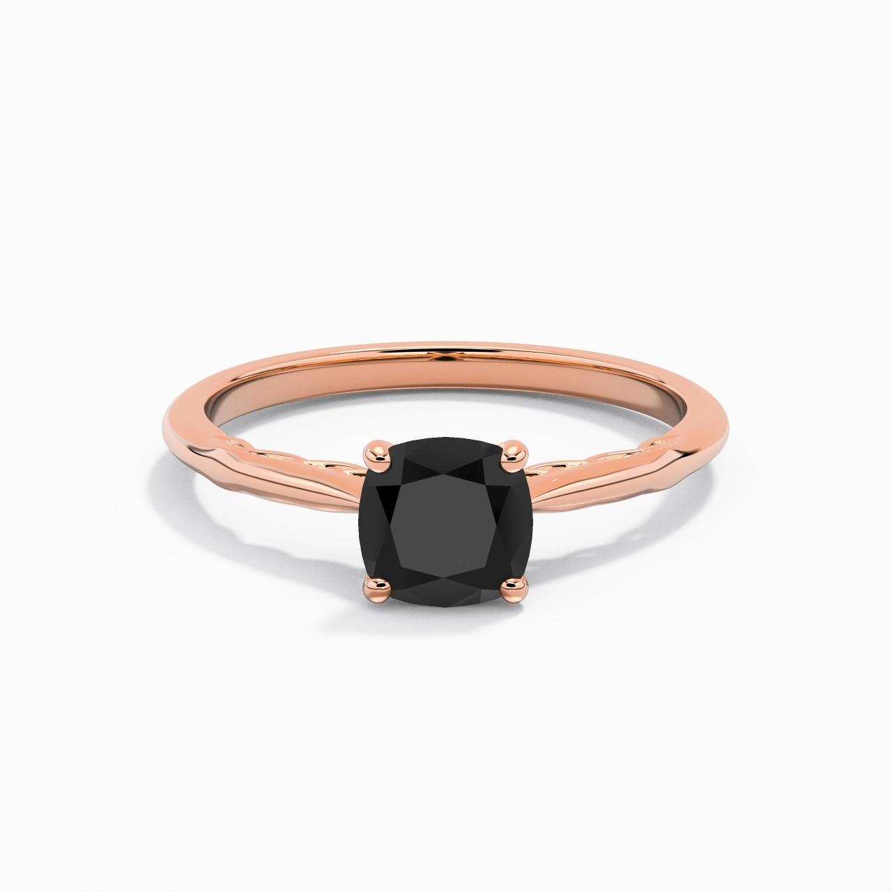 Understated Cushion 1.00ct Cubic Zirconia Engagement Ring
