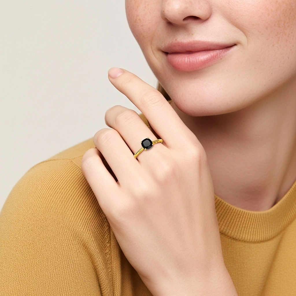 Understated Cushion 2.00ct Cubic Zirconia Engagement Ring