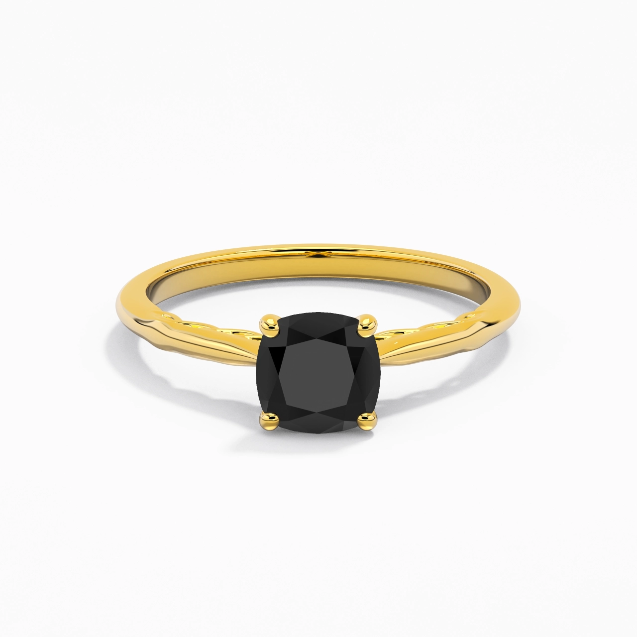 Understated Cushion 1.00ct Cubic Zirconia Engagement Ring