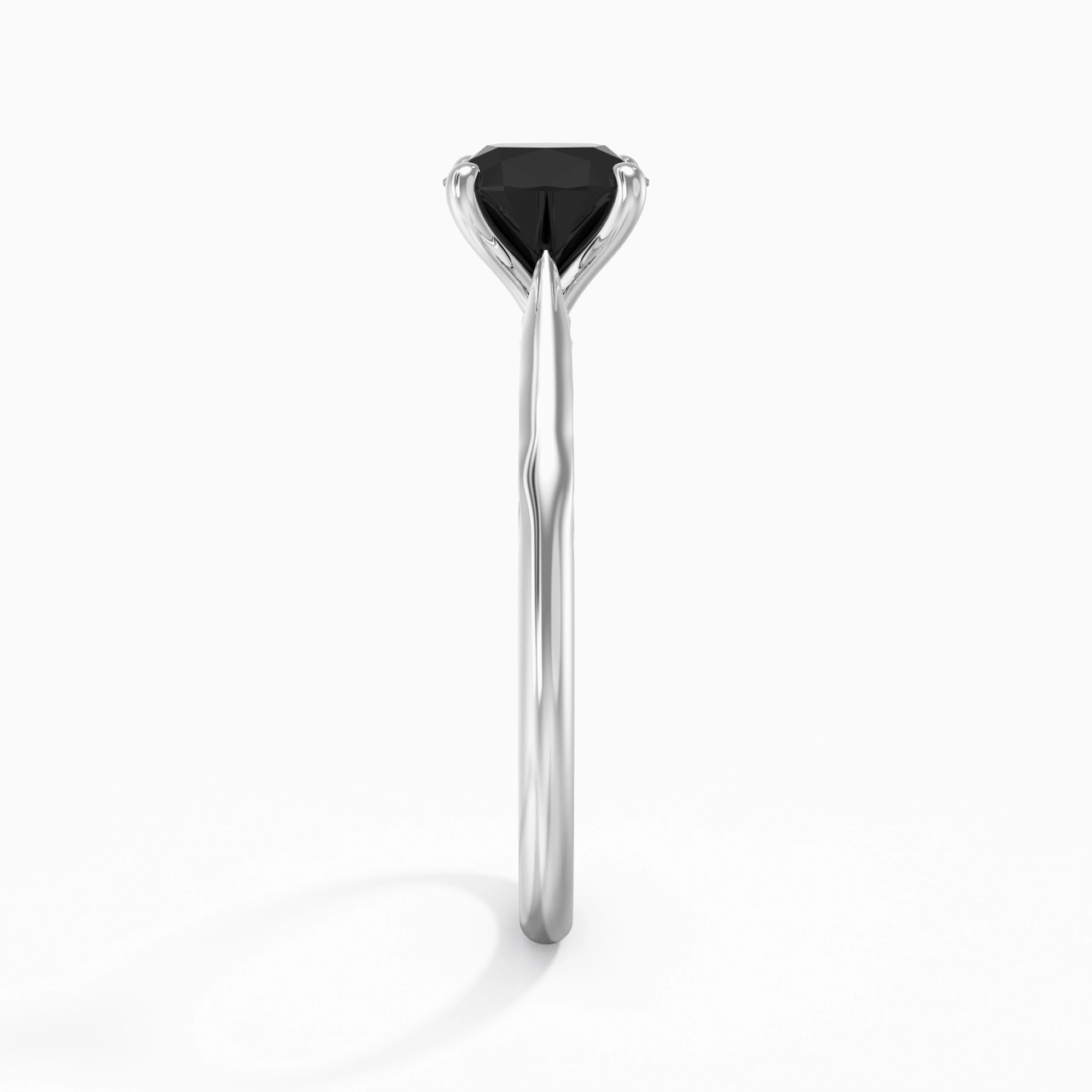 Understated Cushion 1.00ct Cubic Zirconia Engagement Ring