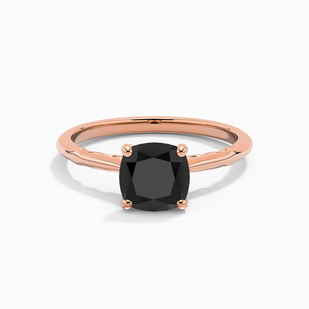 Understated Cushion 2.00ct Cubic Zirconia Engagement Ring