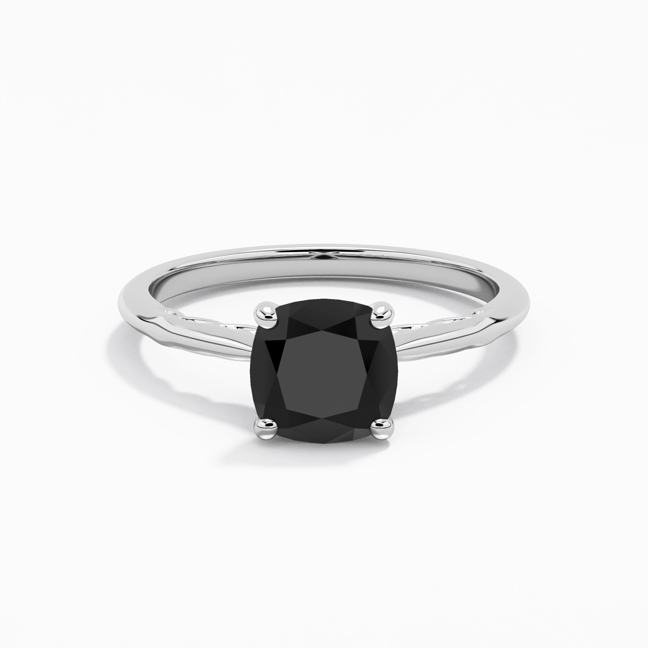 Understated Cushion 2.00ct Cubic Zirconia Engagement Ring